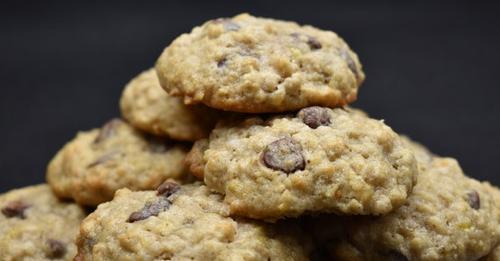 Banana Oatmeal Chocolate Chip Cookies