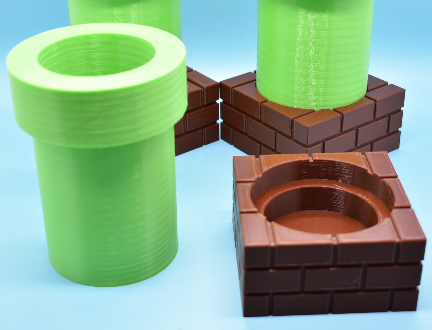 Mario Flower Pot / Desk Organizer (3 Sizes)