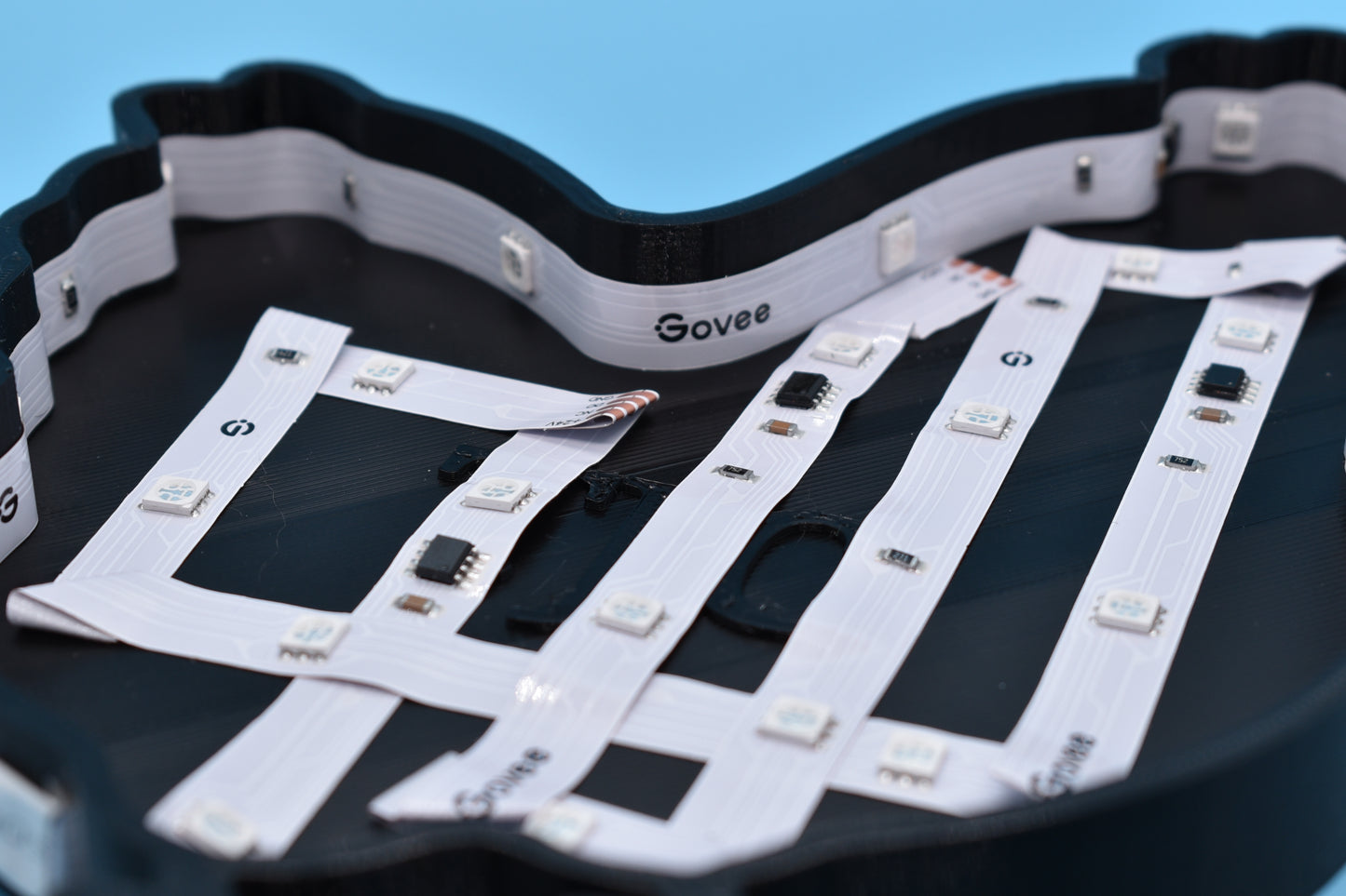 Slots 777 sign w/ Govee RGBIC LEDs (Phone App) (3d printed PLA+)