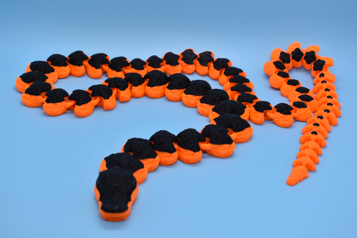 Articulated Snake (44 Inches) - 3D printed (PLA)