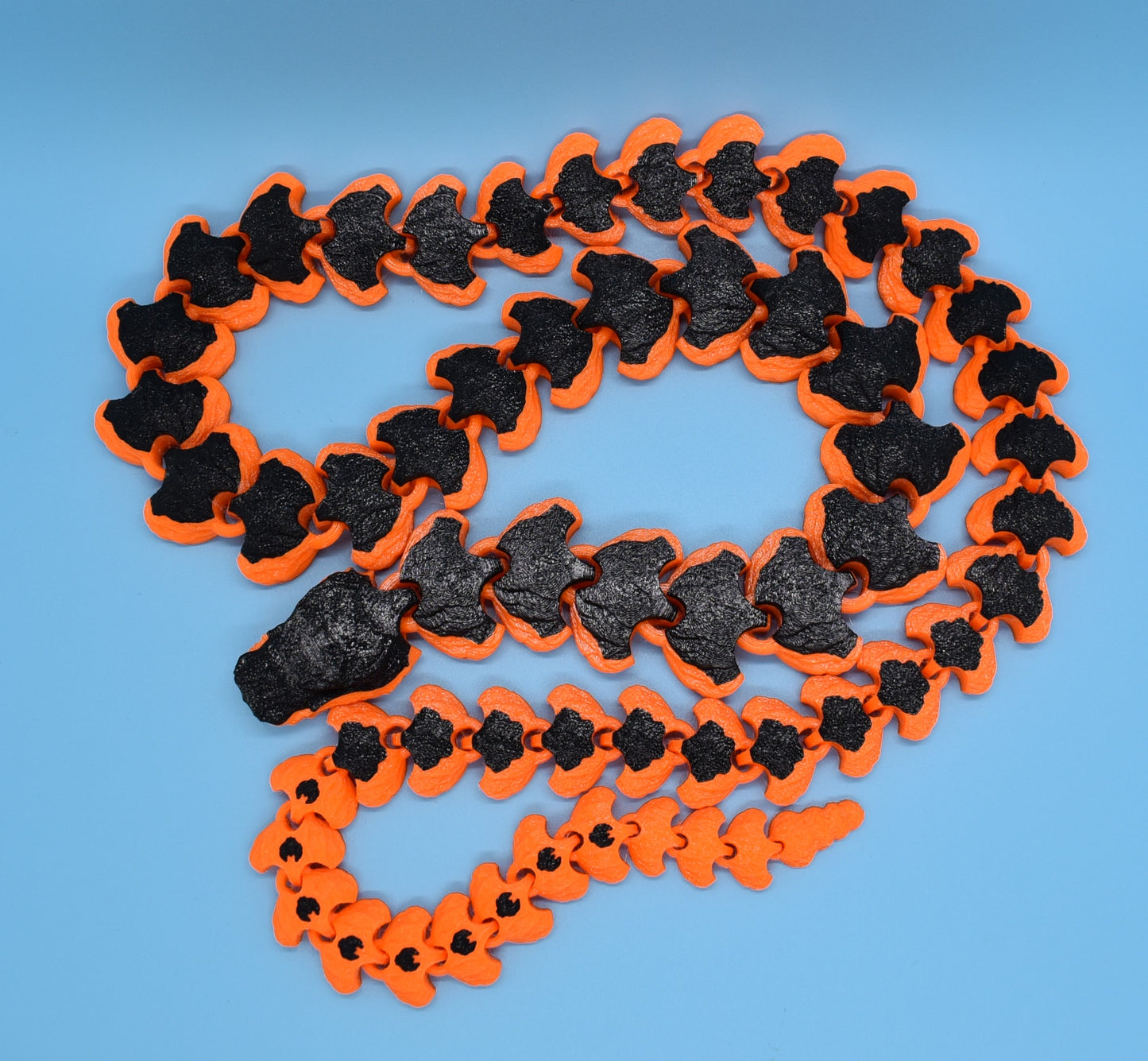 Articulated Snake (44 Inches) - 3D printed (PLA)
