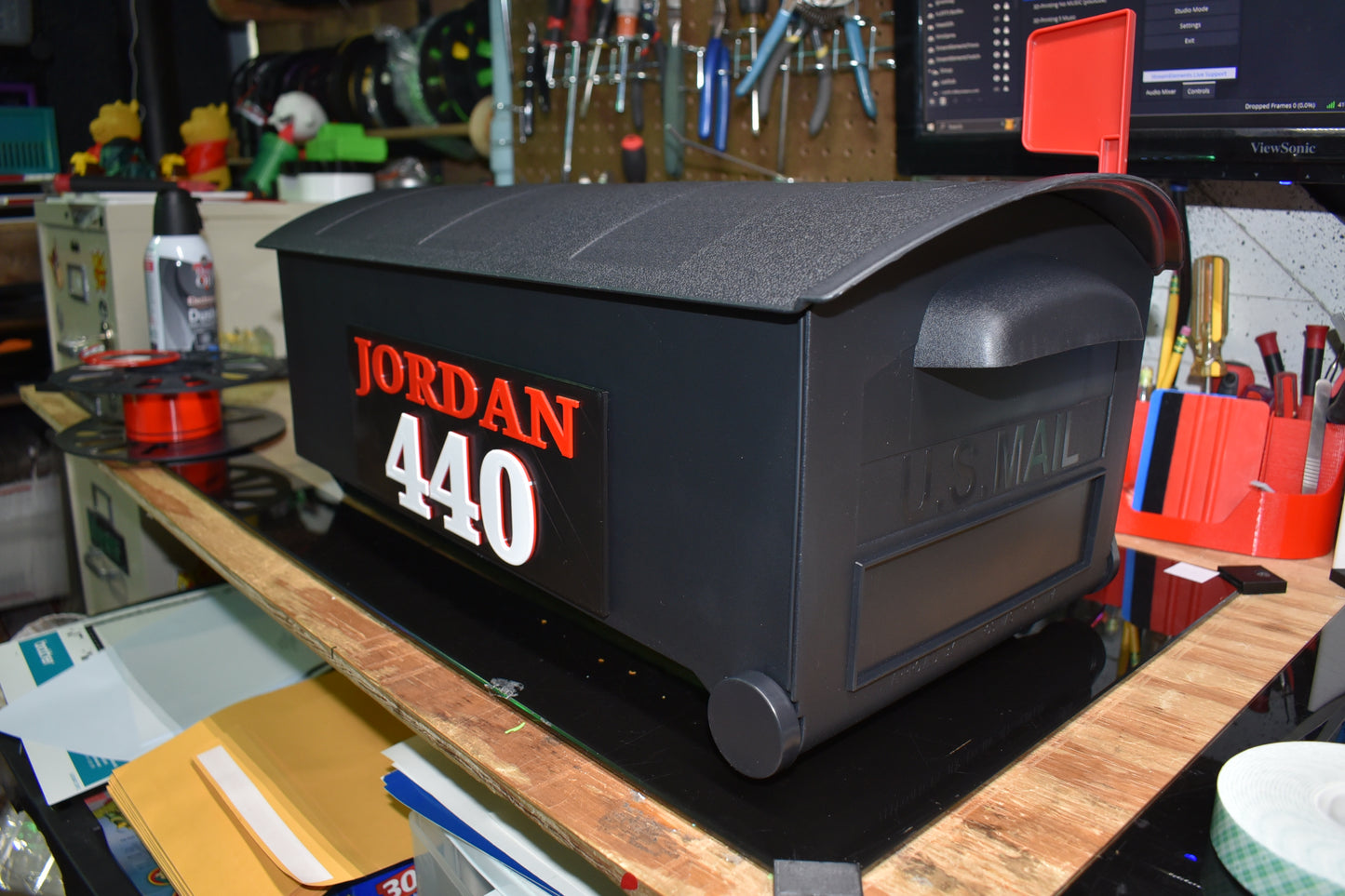 Mailbox Name and Number Plates (2)