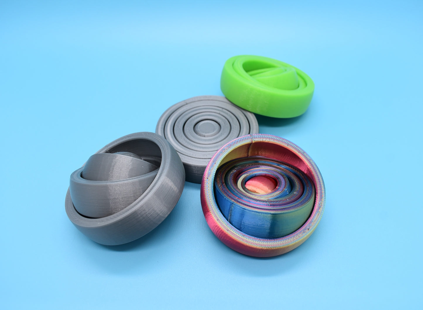 Gyroscopic Fidget toy/ 3dprinted/ Fidget toy 3D - Printed