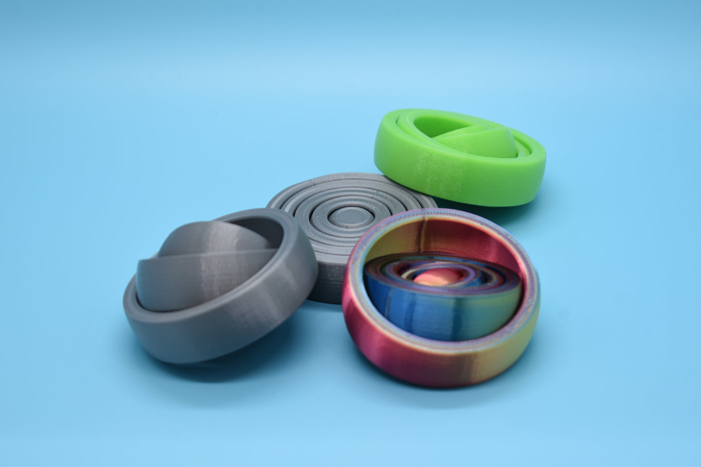 Gyroscopic Fidget toy/ 3dprinted/ Fidget toy 3D - Printed