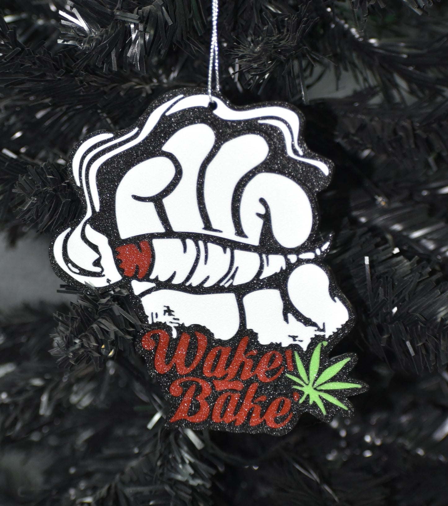 Wake N Bake! Christmas Ornaments ( 5inx4.5in)