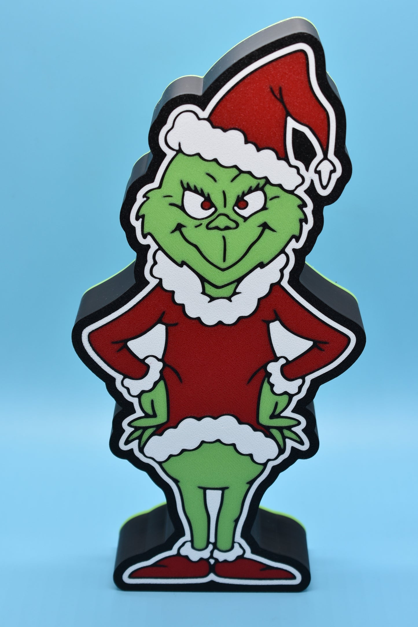 Grinch LED Sign Lamp - Change Colors With App - Christmas Light