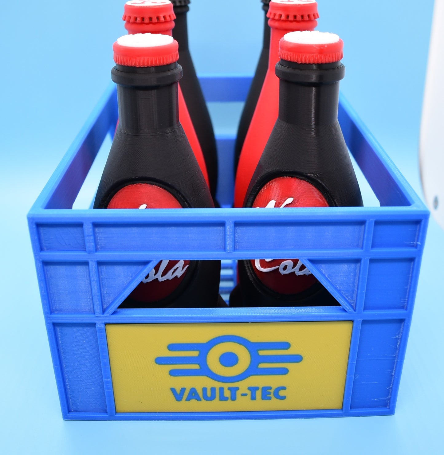 Nuka Cola Bottles and Crate SET - World of Fall out! (3D - printed)
