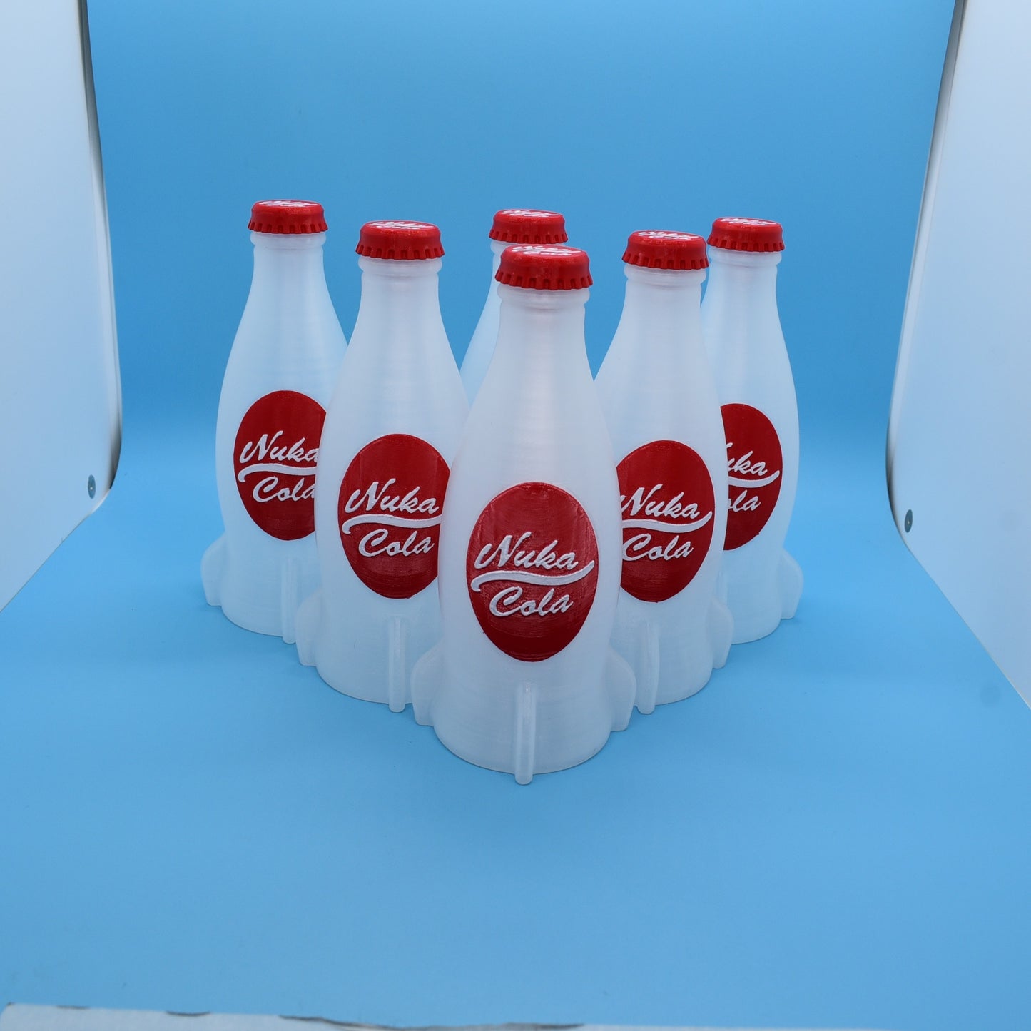 Nuka Cola Bottles and Crate SET - World of Fall out! (3D - printed)