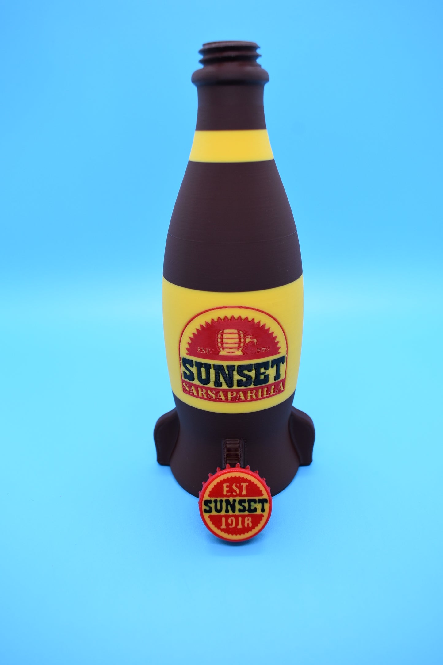 Nuka Cola Bottles and Crate SET - World of Fall out! (3D - printed)