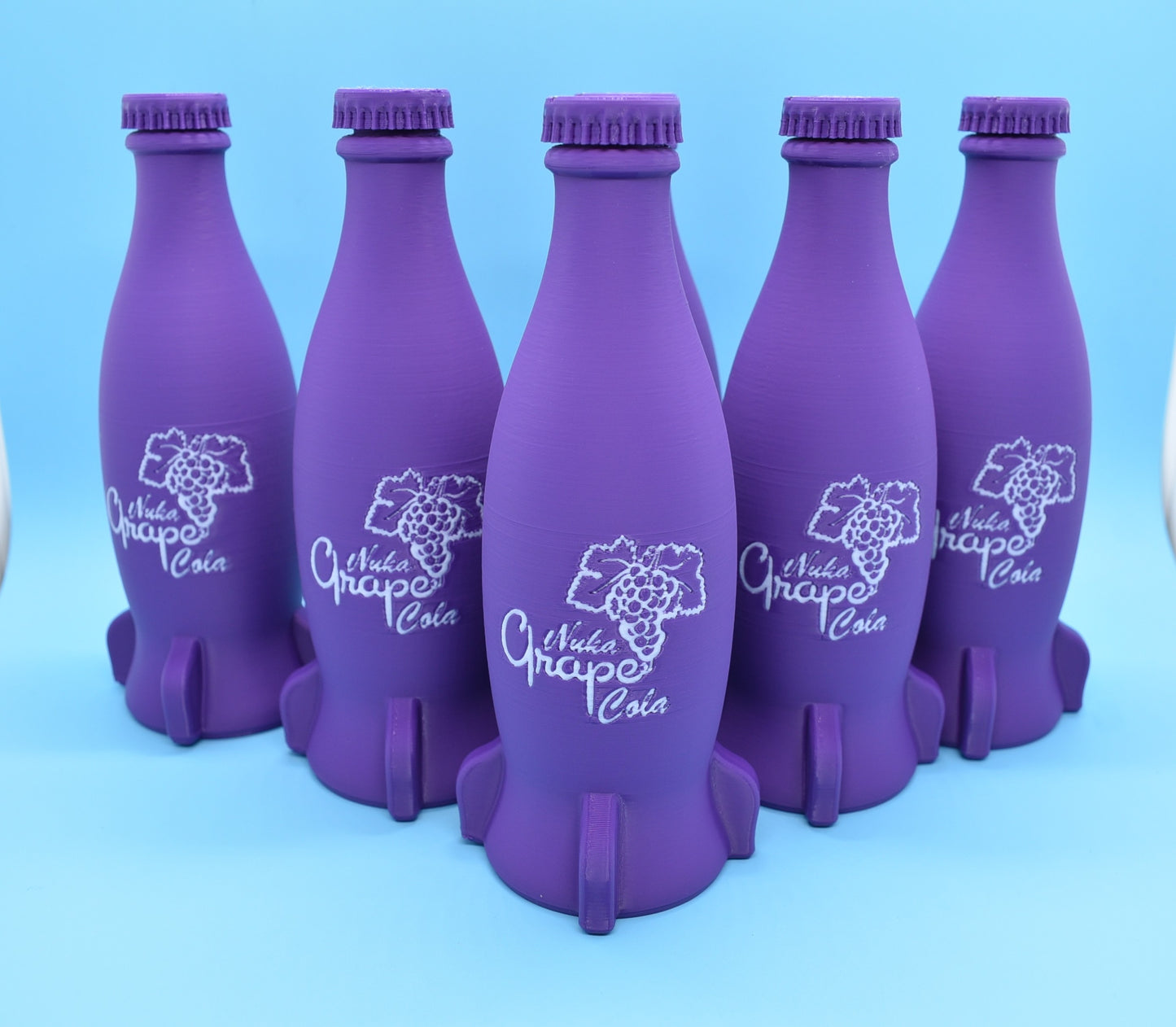 Nuka Cola Bottles and Crate SET - World of Fall out! (3D - printed)