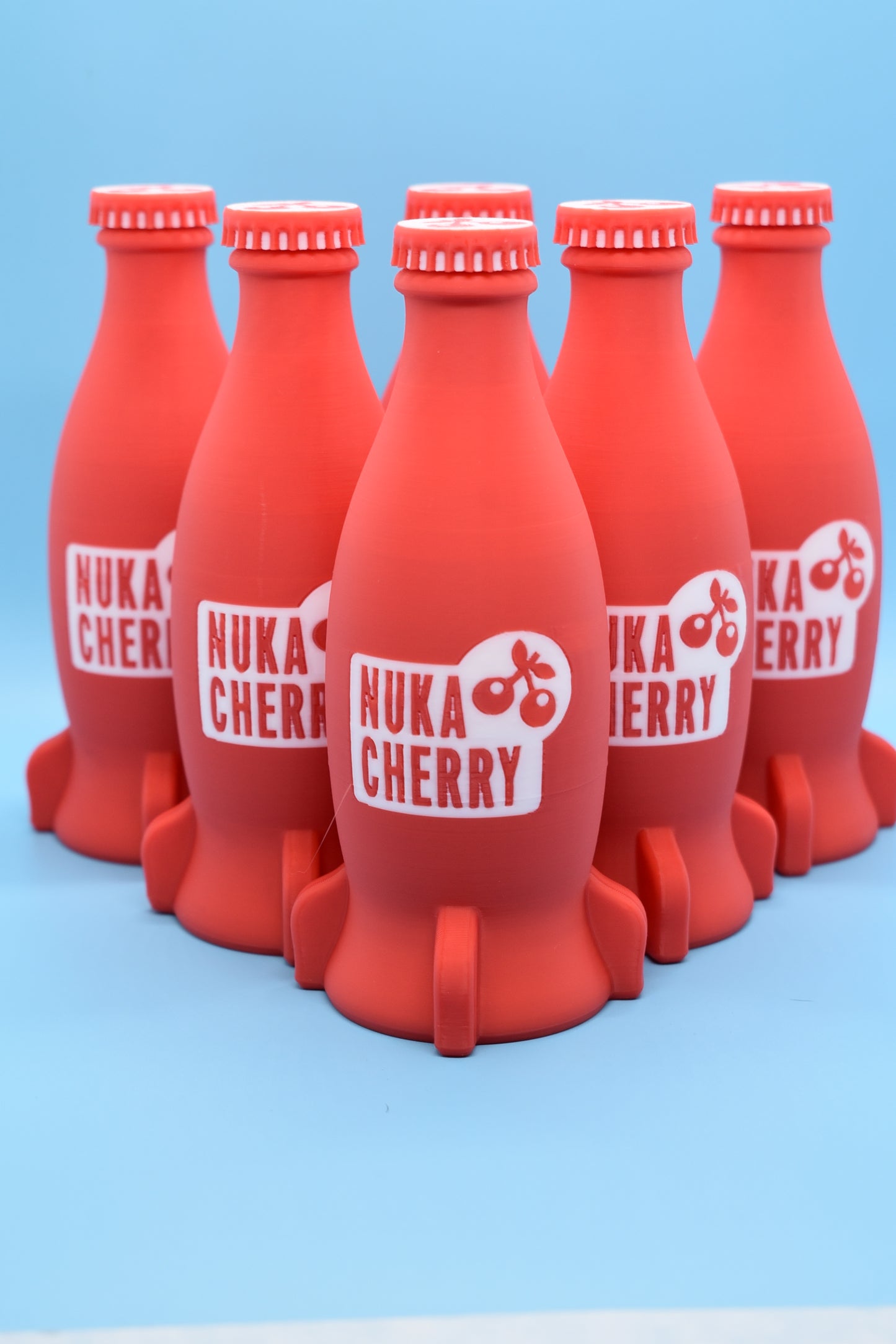 Nuka Cola Bottles and Crate SET - World of Fall out! (3D - printed)