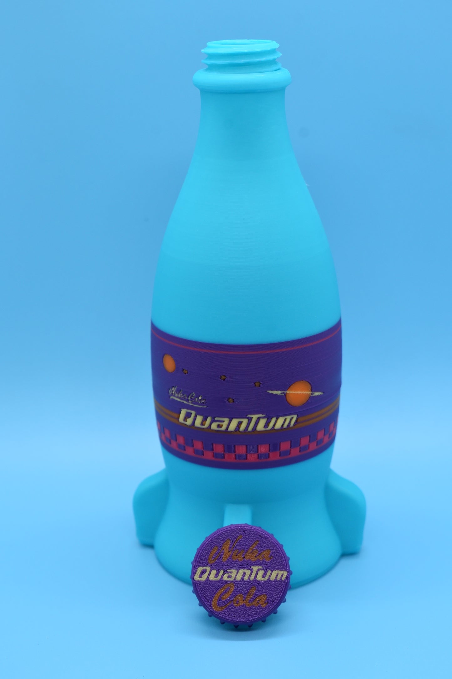 Nuka Cola Bottles and Crate SET - World of Fall out! (3D - printed)