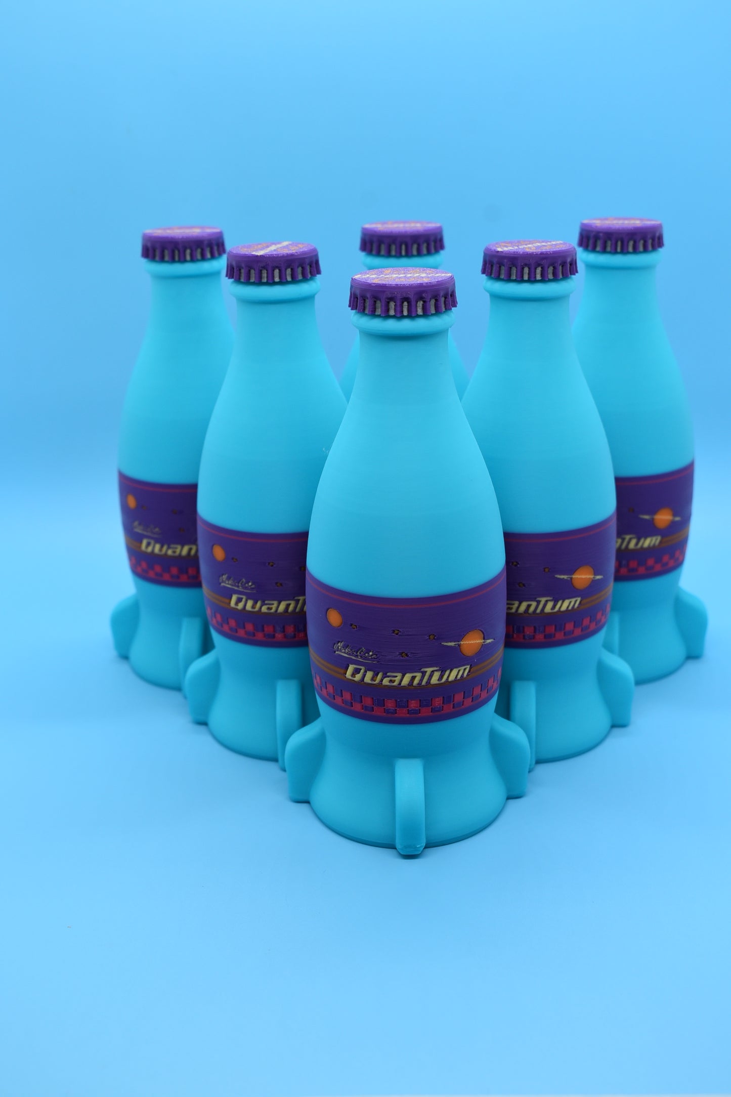 Nuka Cola Bottles and Crate SET - World of Fall out! (3D - printed)