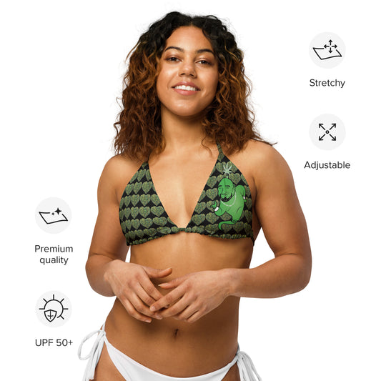 SmokeMore String Bikini Top-Only