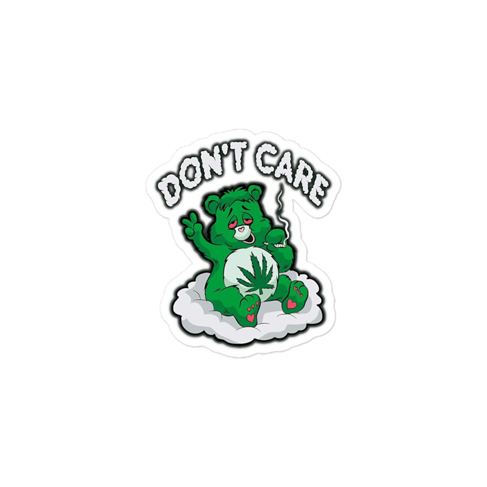 Don't Care Bear - Bubble-free stickers
