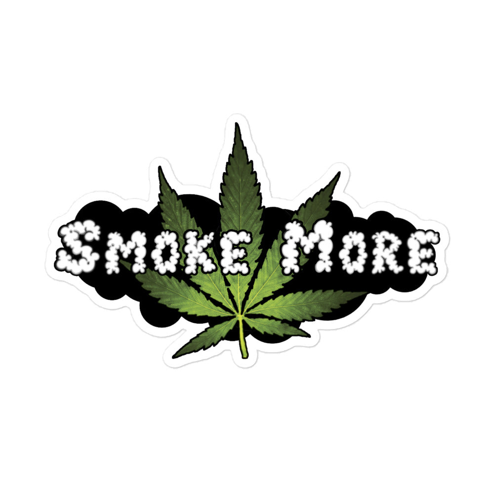 SmokeMore 420 - Bubble-free stickers