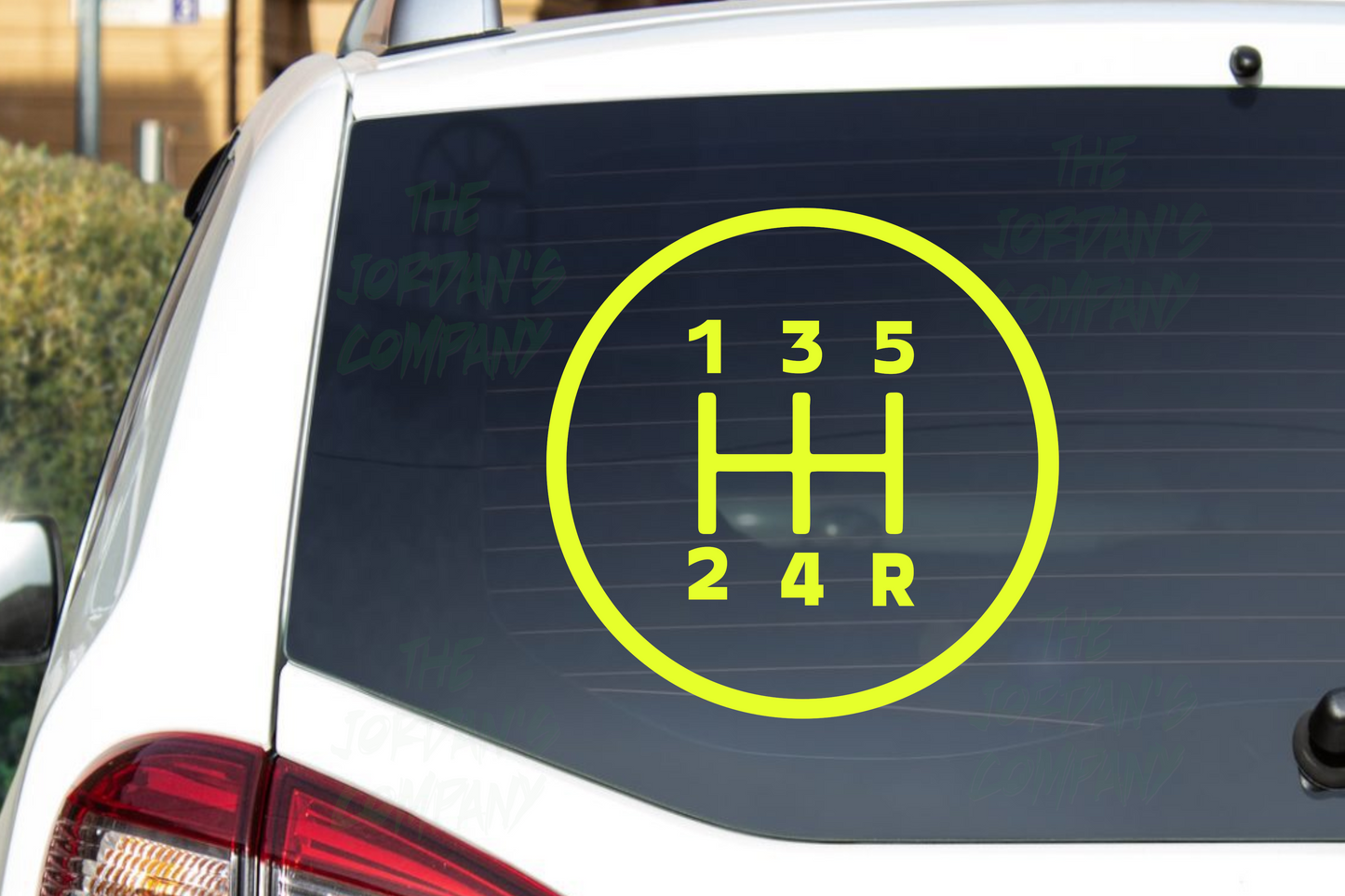 Manual 5 Speed - CNC cut Decal Vinyl Sticker -Pic from multi colors! O651