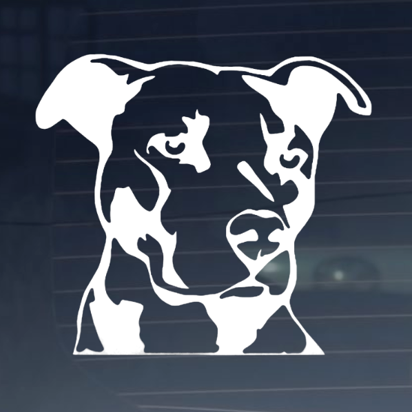 Dog Pit CNC cut Decal Vinyl Sticker -Pic from multiple colors! O651
