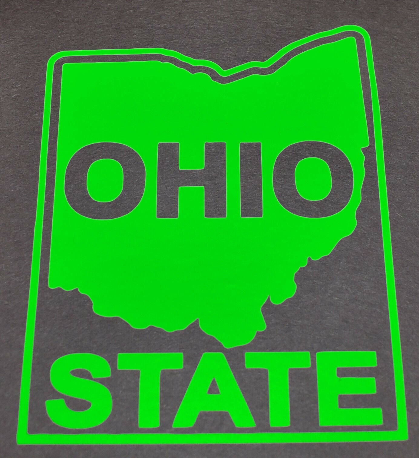 Ohio State CNC cut Decal Vinyl Sticker -Pic from multiple colors! O651