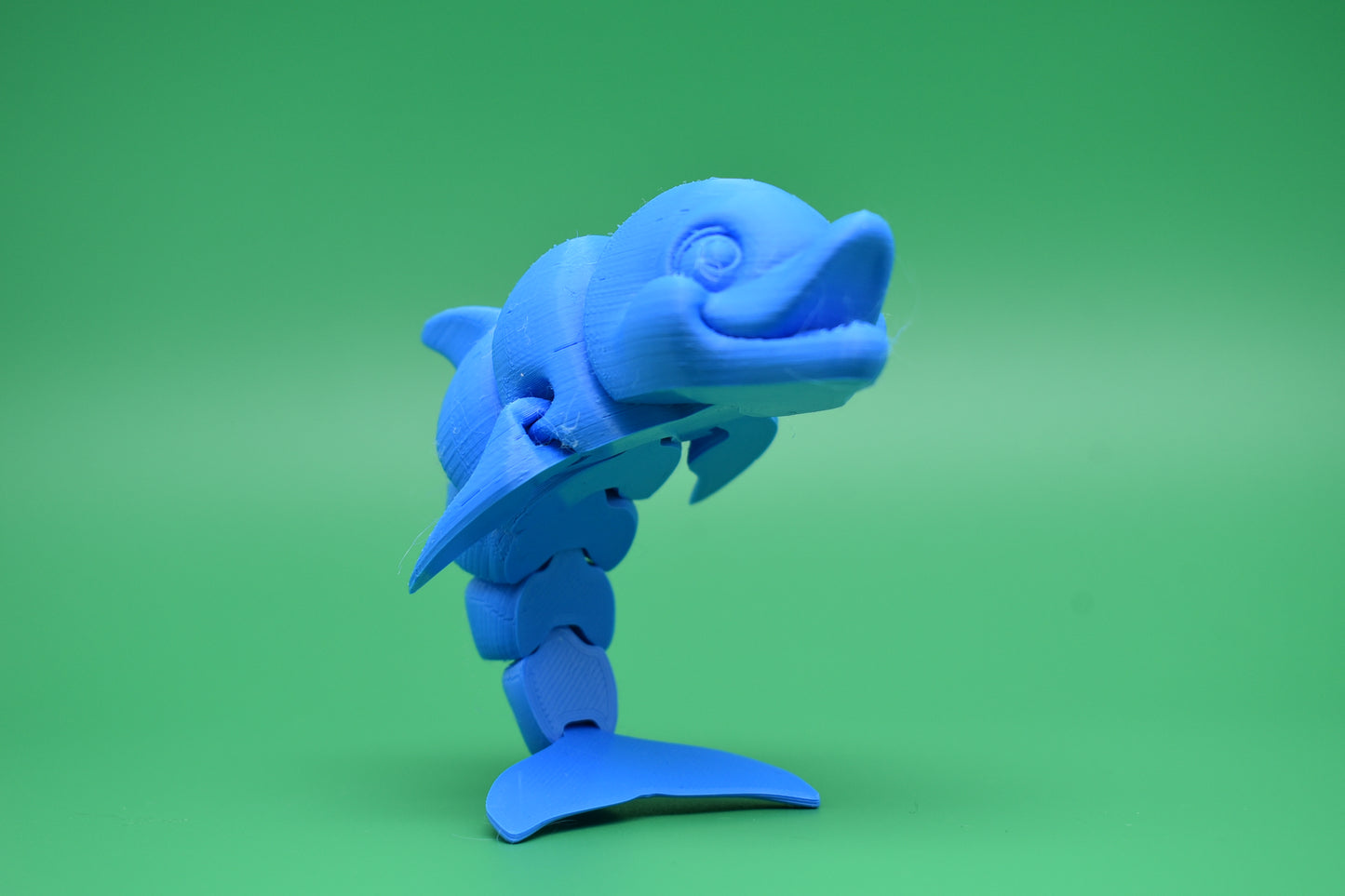 Flexi Dolphins 3D printed (PLA)