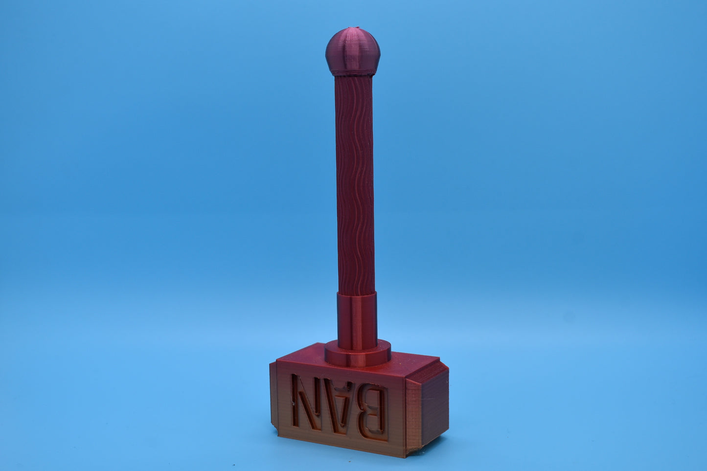 The Mod Ban Hammer (3D-Printed) Twitch, Trovo, YouTube