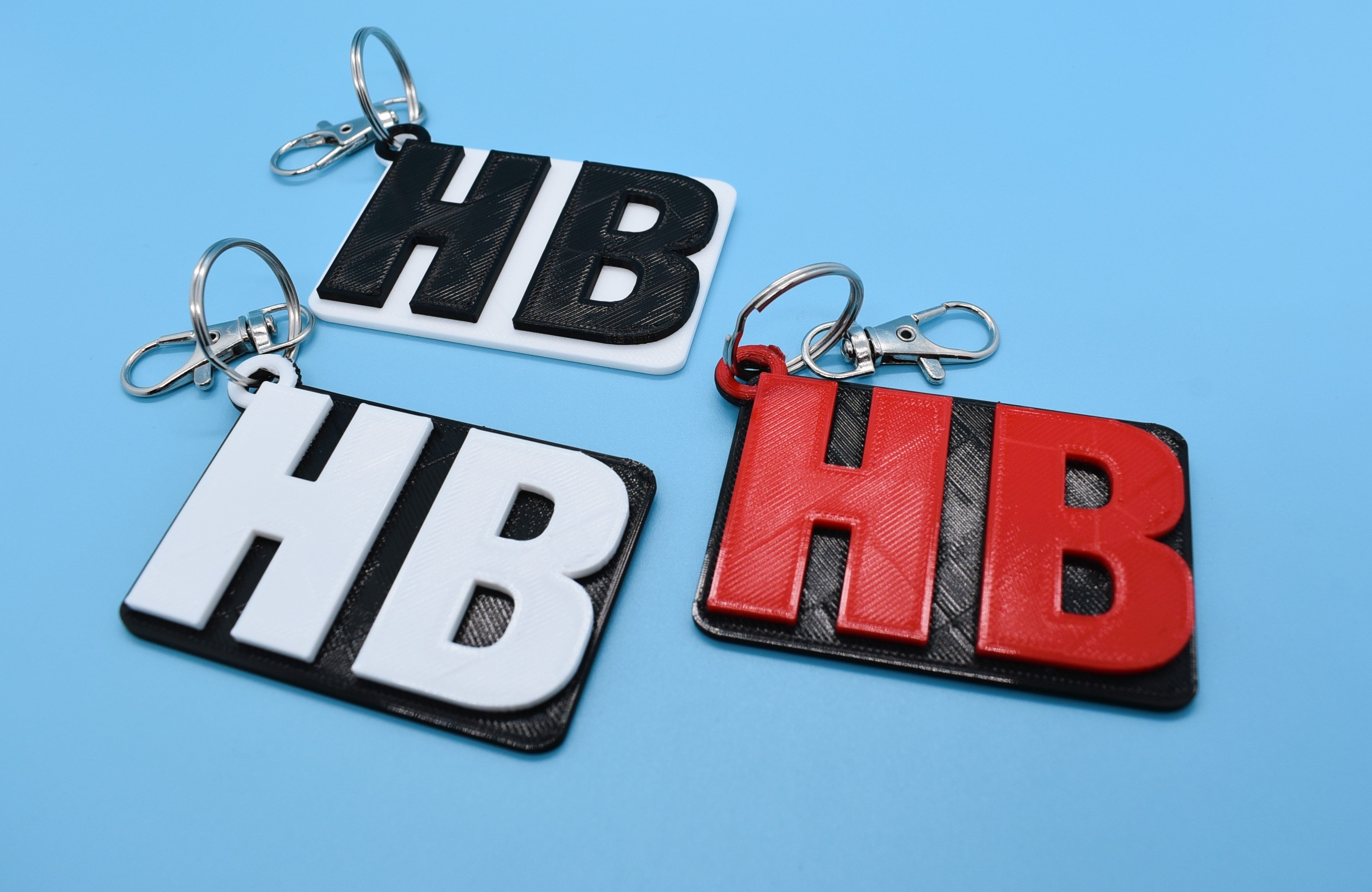HB Keychain - HOLLER BOYS CreekSquad - 3D printed Key Chain ...