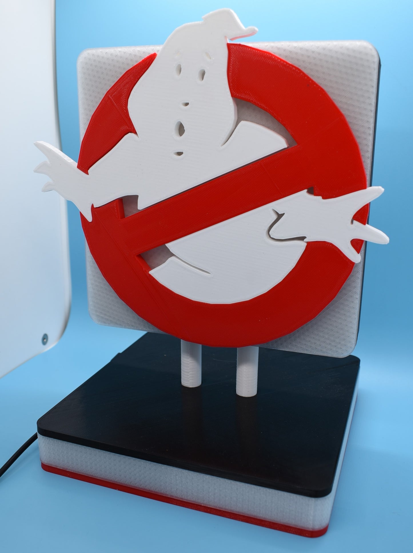 Ghost Busters Led Sign With Remote or Govee app.
