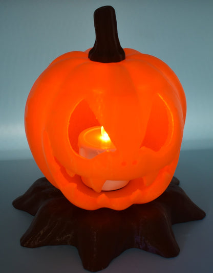 Jack O Lantern With candle LED- Desk Decoration