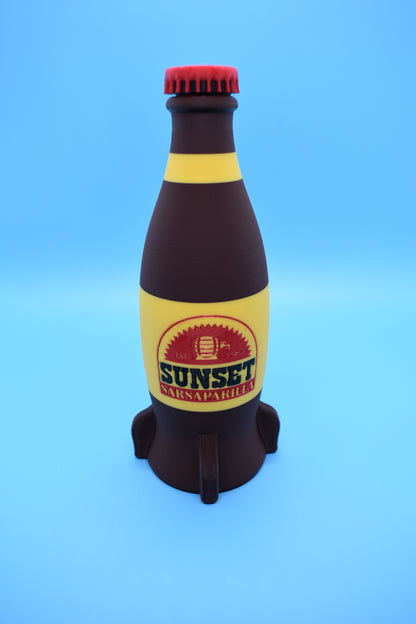 Nuka Cosplay Cola Bottles and Crate - Cosplay Prop (3D - printed)