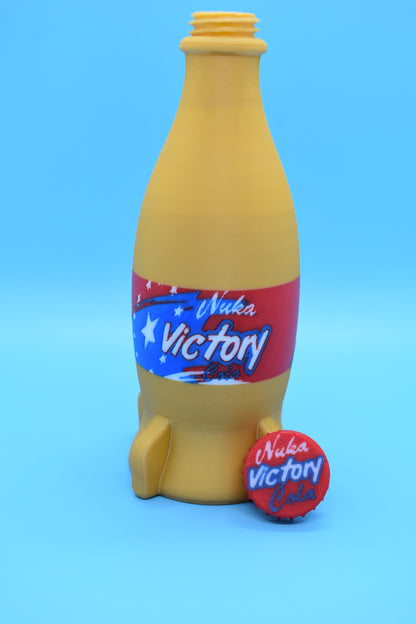 Nuka Cosplay Cola Bottles and Crate - Cosplay Prop (3D - printed) SET2