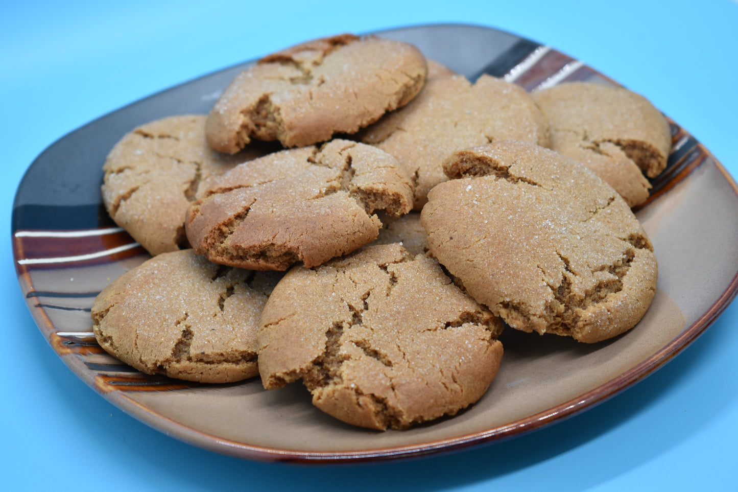 Soft Molasses Cookies