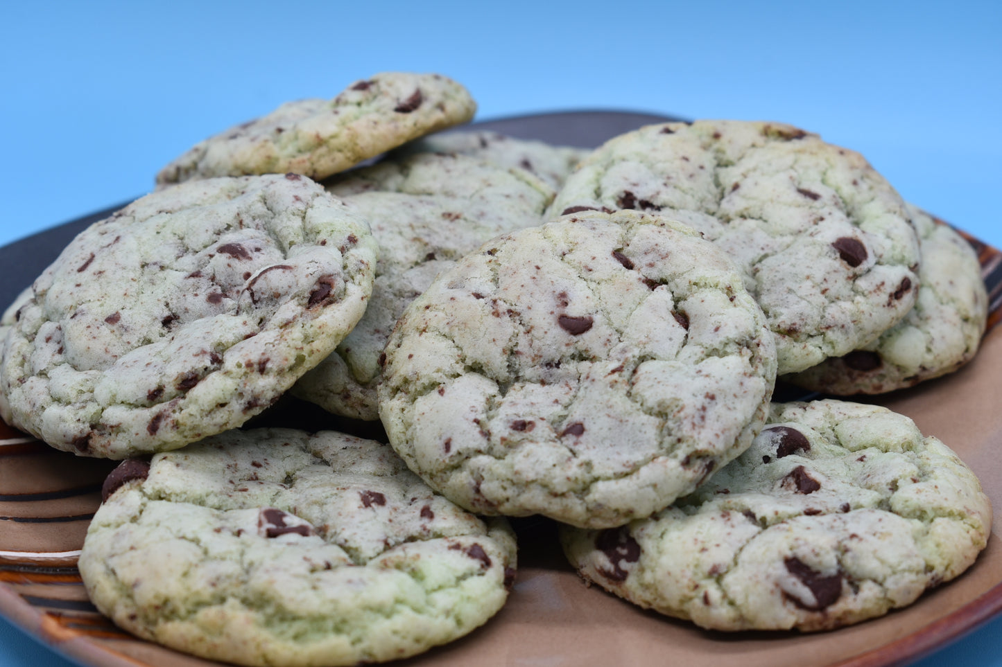 Mint chocolate chip Cookies