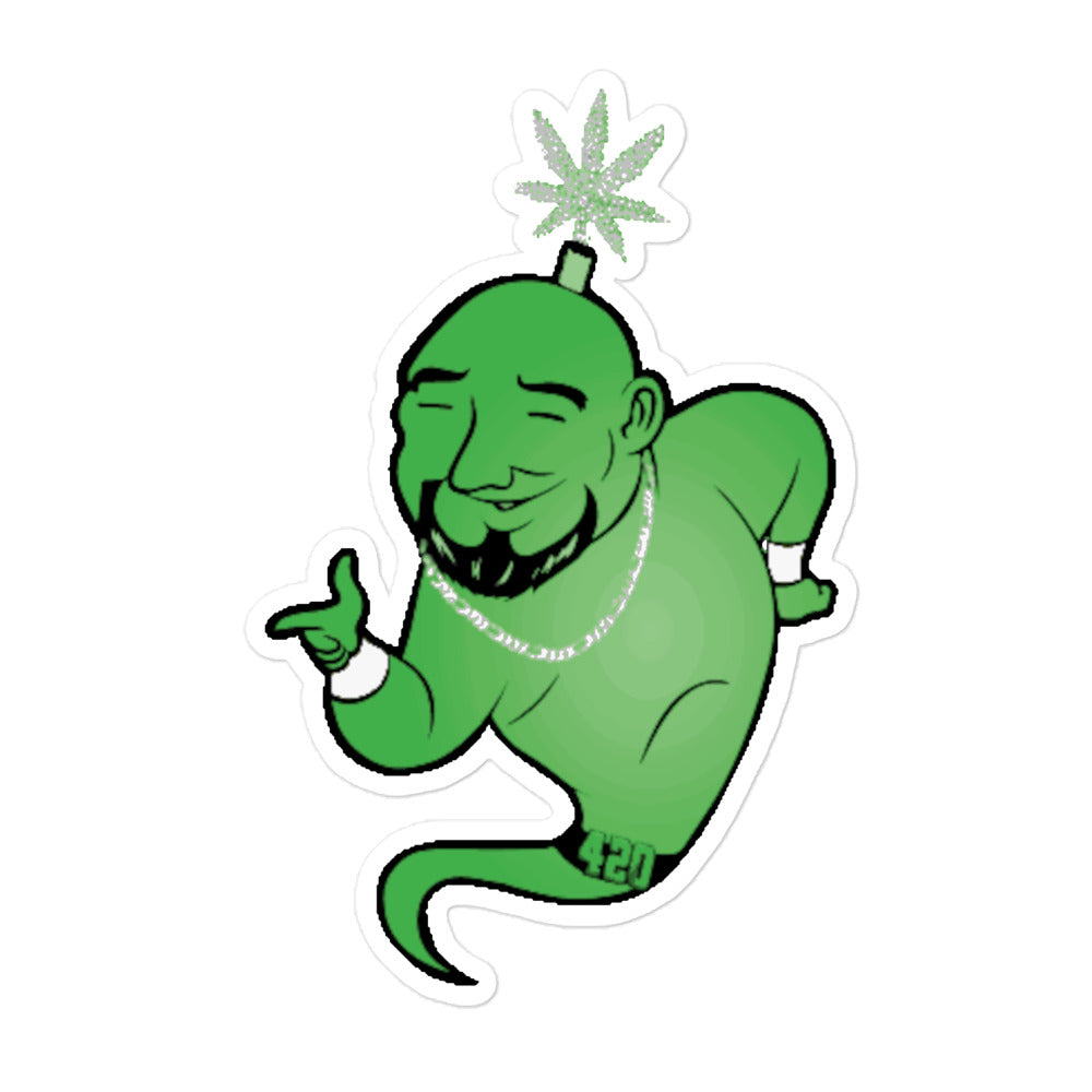Weed Genie - Bubble-free stickers
