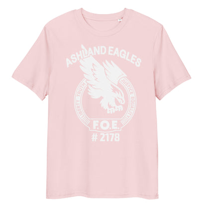 Ashland Eagles #2178 Front Image only - Unisex organic cotton t-shirt