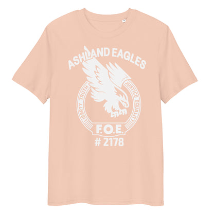 Ashland Eagles #2178 Front Image only - Unisex organic cotton t-shirt