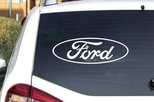 Ford Logo - CNC cut Decal Vinyl Sticker -Pic from multi colors! O651