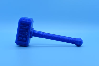 The Mod Ban Hammer (3D-Printed) Twitch, Trovo, YouTube